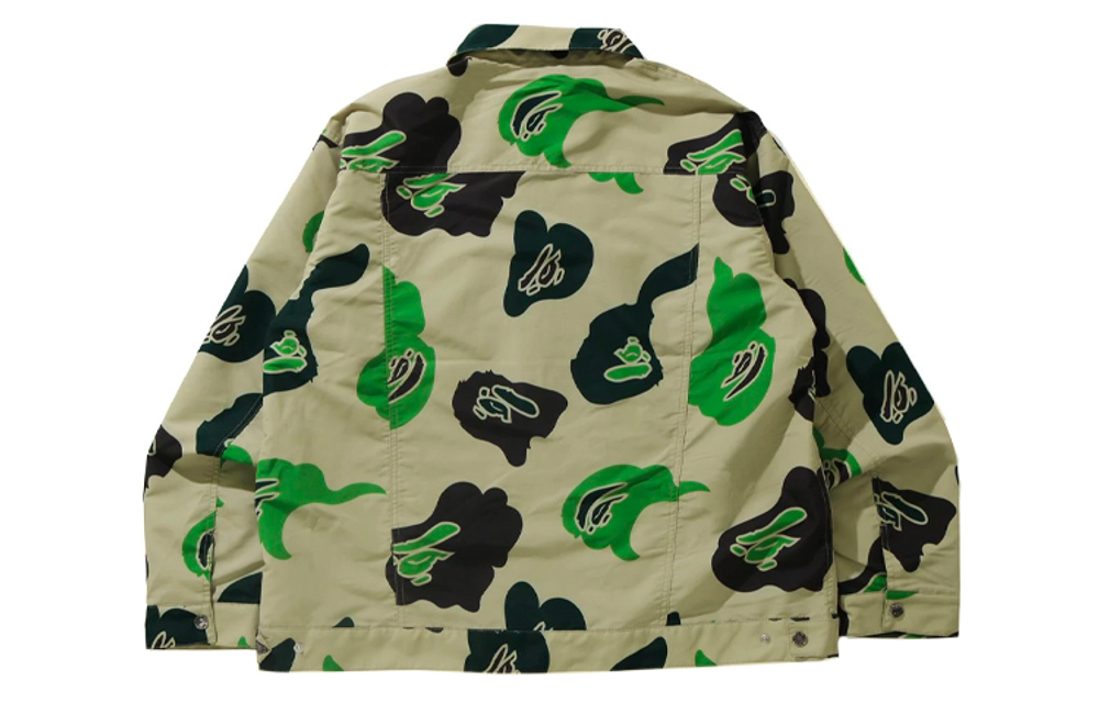 A Bathing Ape Def Camo Loose Fit Trucker Куртка
