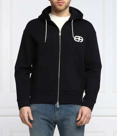 Худи Emporio Armani - темно-синий(3L1MFT 1JHSZ)