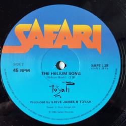 Винтажная виниловая пластинка LP Toyah Ieya (UK 1980) Single