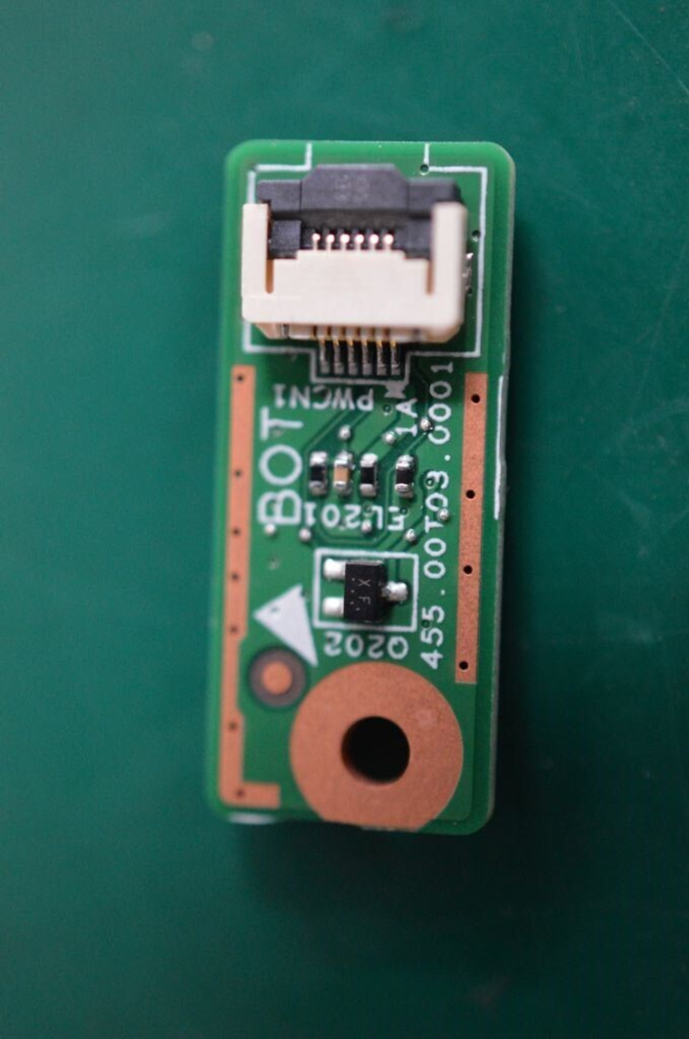 Плата питания с кнопкой включения для ноутбука Lenovo M50-70 (5C50G86326), оригинал