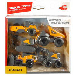 Dickie Construction - строительные машины Volvo 5-Pak 3722008
