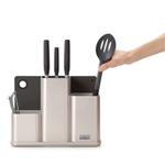 Органайзер для кухонной утвари настольный CounterStore серебристый, Joseph Joseph