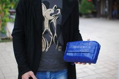 Борсетка из кожи крокодила  WA-161