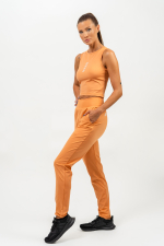 Спортивные брюки SHINY SLIM FIT LEGGINGS PANTS SLEEK 482 Оранжевые