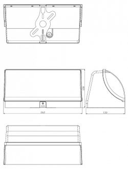 Накладной светильник Escada 30002LED 30002W/01LED WH