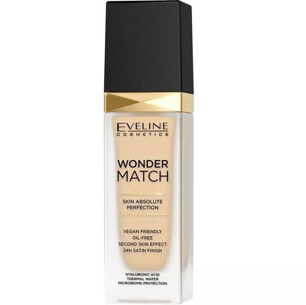 Eveline Wonder Match  Foundation 15 Natural Тональная основа