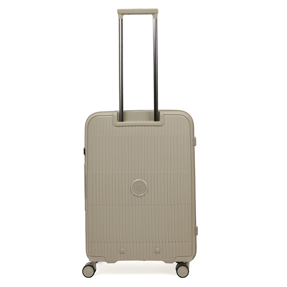 Чемодан средний (М) полипропилен "Fabretti"