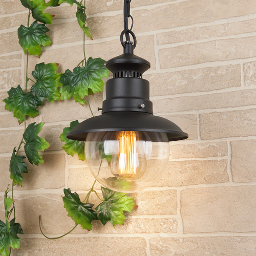 Уличный подвесной светильник Talli H черный IP44 GL 3002H