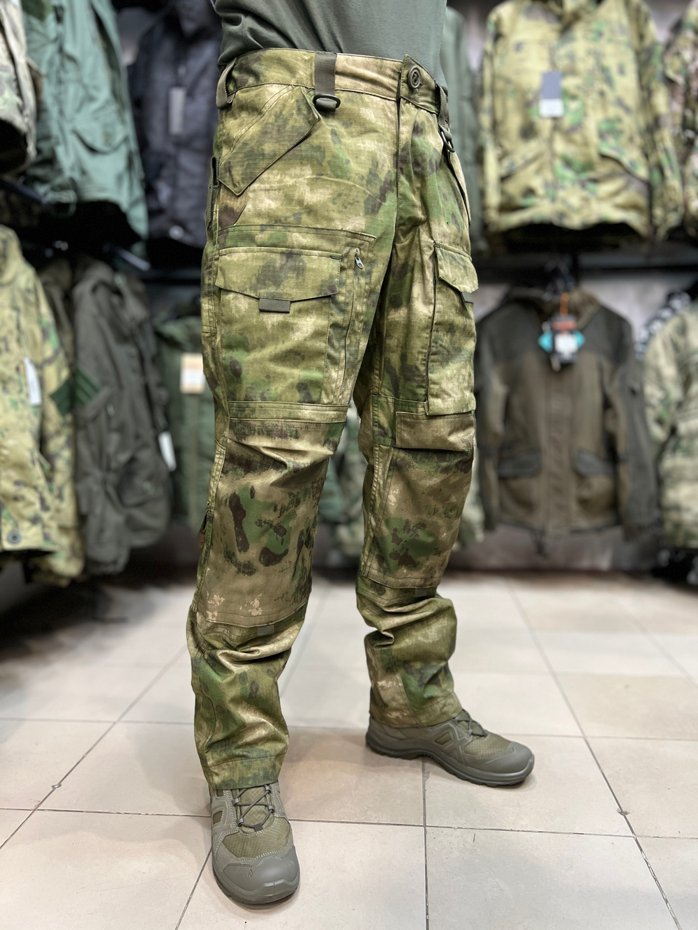 Костюм тактический Rescuer, камуфляж Лес, демисезонный