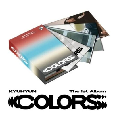 Альбом KYUHYUN - COLORS 1st Album COLOR SWATCH BOOK Version