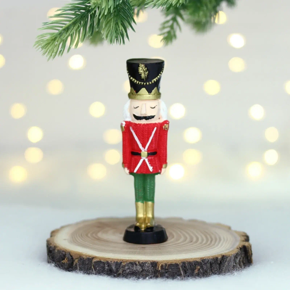 Фигурка «Сказочный солдат» 4*3,5*13 см, Красный (микс)