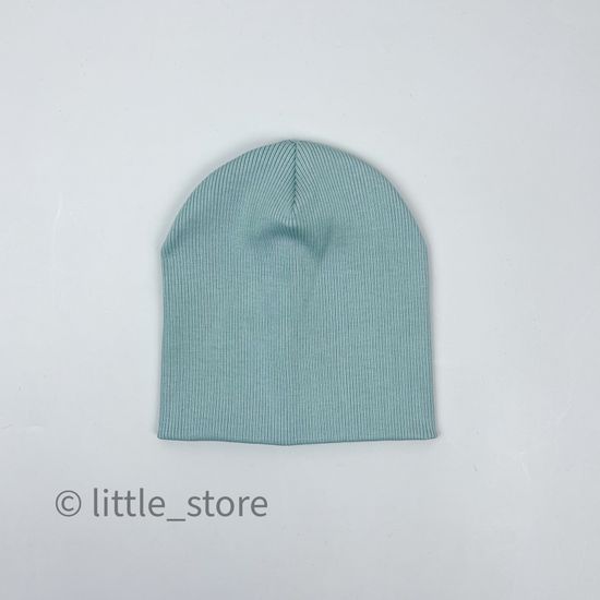 Шапка "Simple" двухслойная, Шалфей