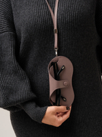 Футляр для очков / очечник DBR 15-82 розово-серый