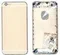 Задняя крышка для Apple Iphone 7 Gold