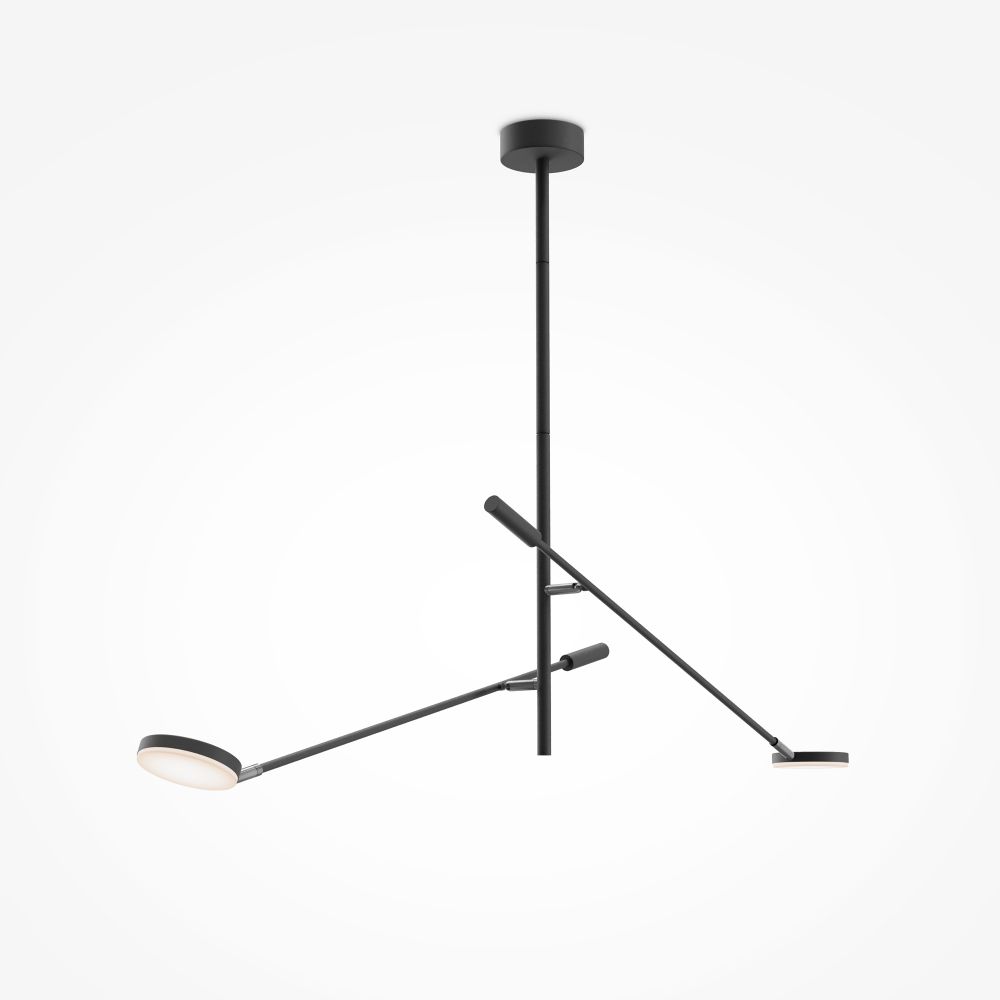 Люстра на штанге светодиодная Maytoni   MOD070CL-L15B3K1