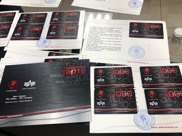 Подарочная карта 10 000 руб.