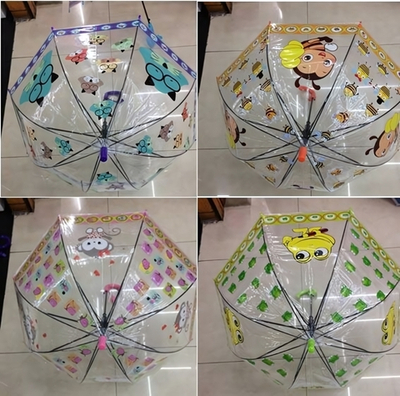 Зонтик детский cо свистком, полуавтомат, 8спиц, d-50