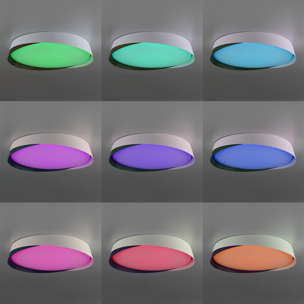 Citilux BONNY CL754351G LED RGB Светильник с пультом Черный+Клён