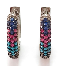 "Эстерелла" - ювелирные серьги из серебра 925-й пробы