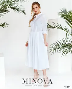 Платье 3151-белый Minova