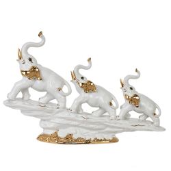 GAEM Фигурка декоративная "Слоны", L43 W12 H29 см