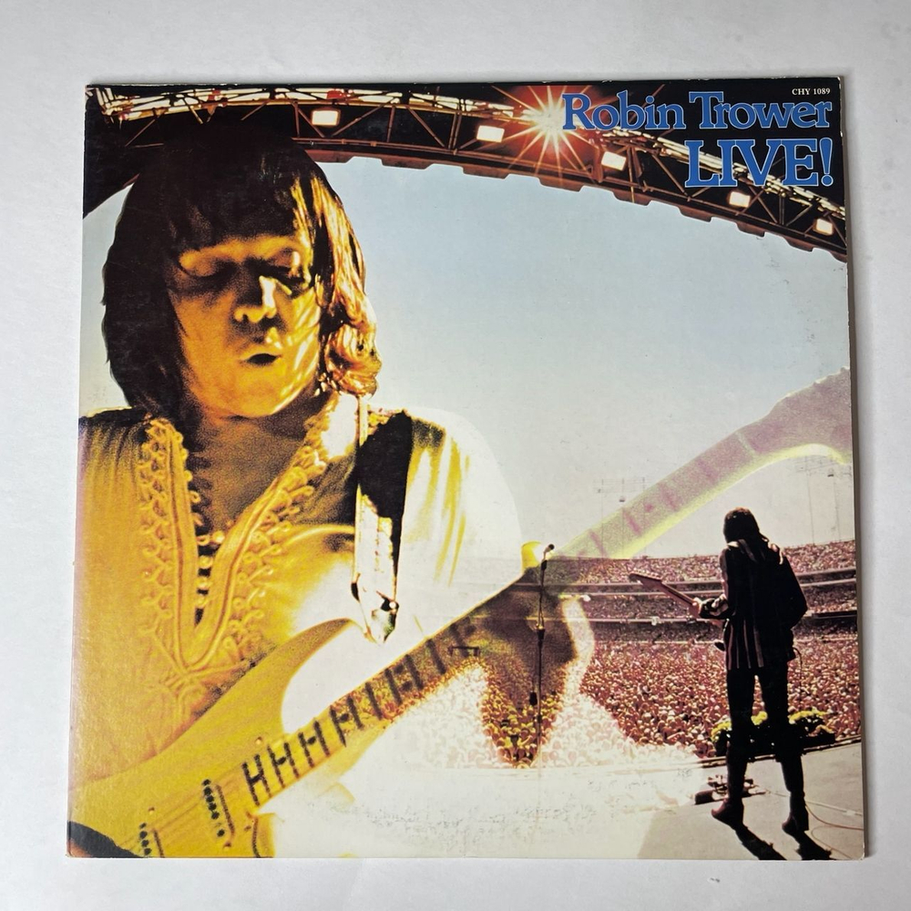Винтажная виниловая пластинка LP Robin Trower Live (Japan 1976) (No Obi) Daydream