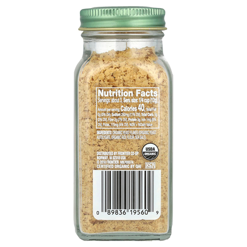 Simply Organic, Органические, питательные дрожжи, 1,32 унц. (37 г)