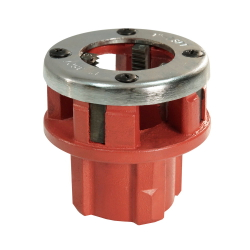 Набор клуппов трубных 3/8"-1/2"-3/4"-1"- 1 1/4" с адаптером