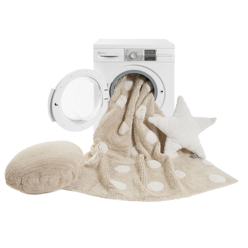 Ковер Lorena Canals Polka Dots Cream White (120 x 160 см)