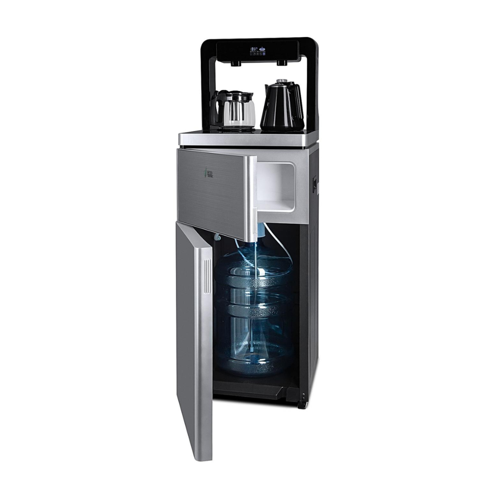 Кулер с чайным столиком Тиабар Ecotronic TB6-LE silver