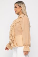 Блуза Розалинда (бежевая) Б13687-5М LT Collection