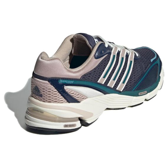 Подушка Adidas SUPERNOVA 7 Бежевые кроссовки Низки Темносиние Унисекс