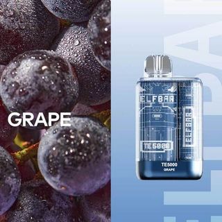 Купить Одноразовый Pod Elf Bar TE5000 - Виноград (5000 затяжек)