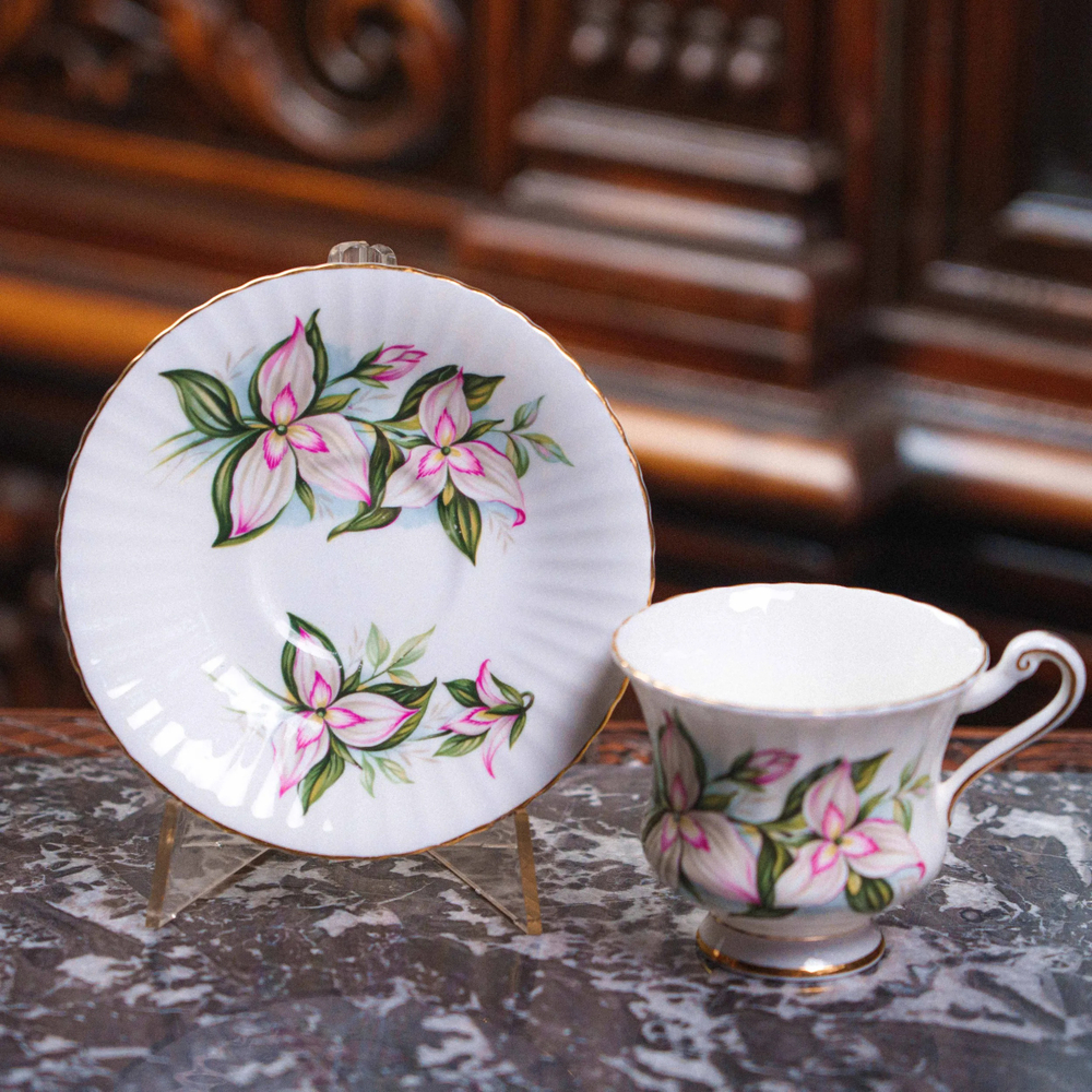 Винтажная чайная пара Paragon