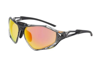Tennis glasses Nike Zeus Rise E - smoke grey/road orange mirror
