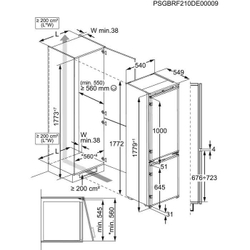 Встраиваемый холодильник Electrolux LNT8TE18S3