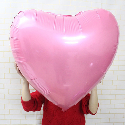 Шар фольгированный "Сердце" 90 см