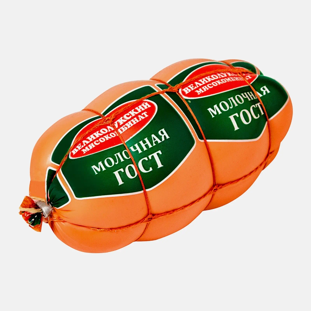 Колбаса Великолукский МК Молочная вареная 500г