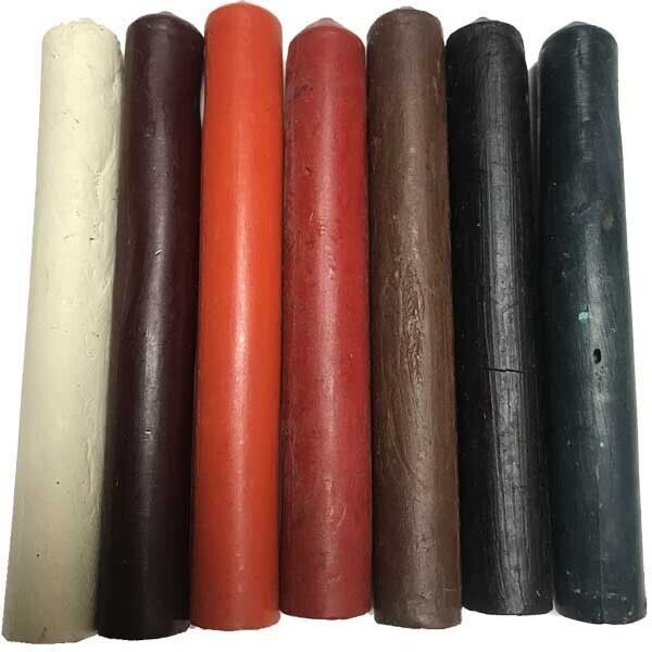 Воск-карандаш, 13х100мм, белый