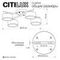 Потолочная люстра Citilux Espace CL243141