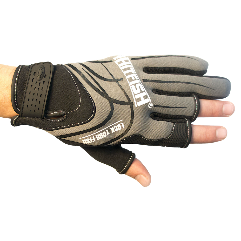 Перчатки Hitfish Glove HFFG-05 Серые -