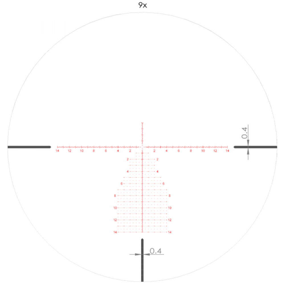 Прицел Artelv LRS 3-18x50 FFP AM318 (ASL31850F34)