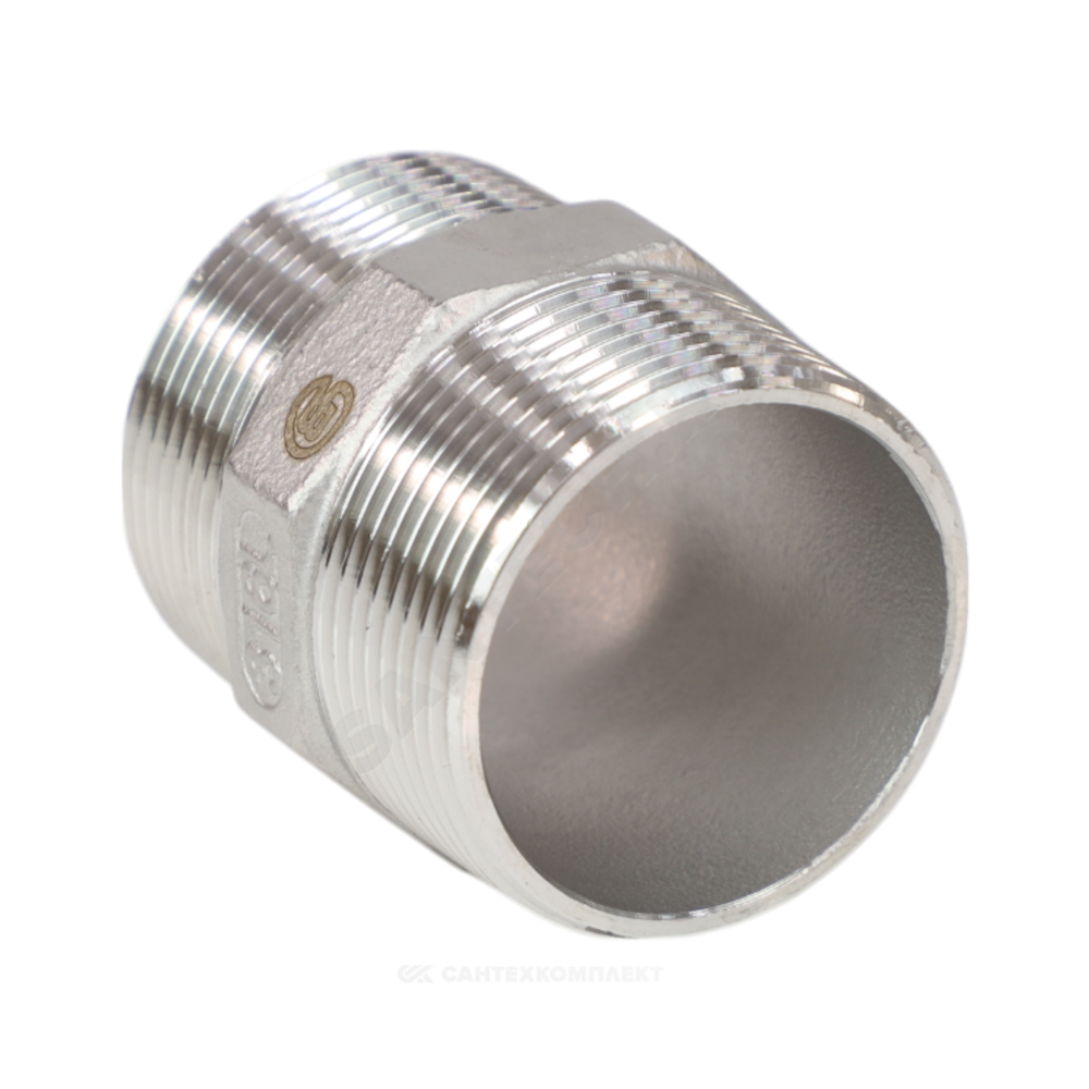 Ниппель сталь нерж Ду 20 (3/4") НР Benarmo