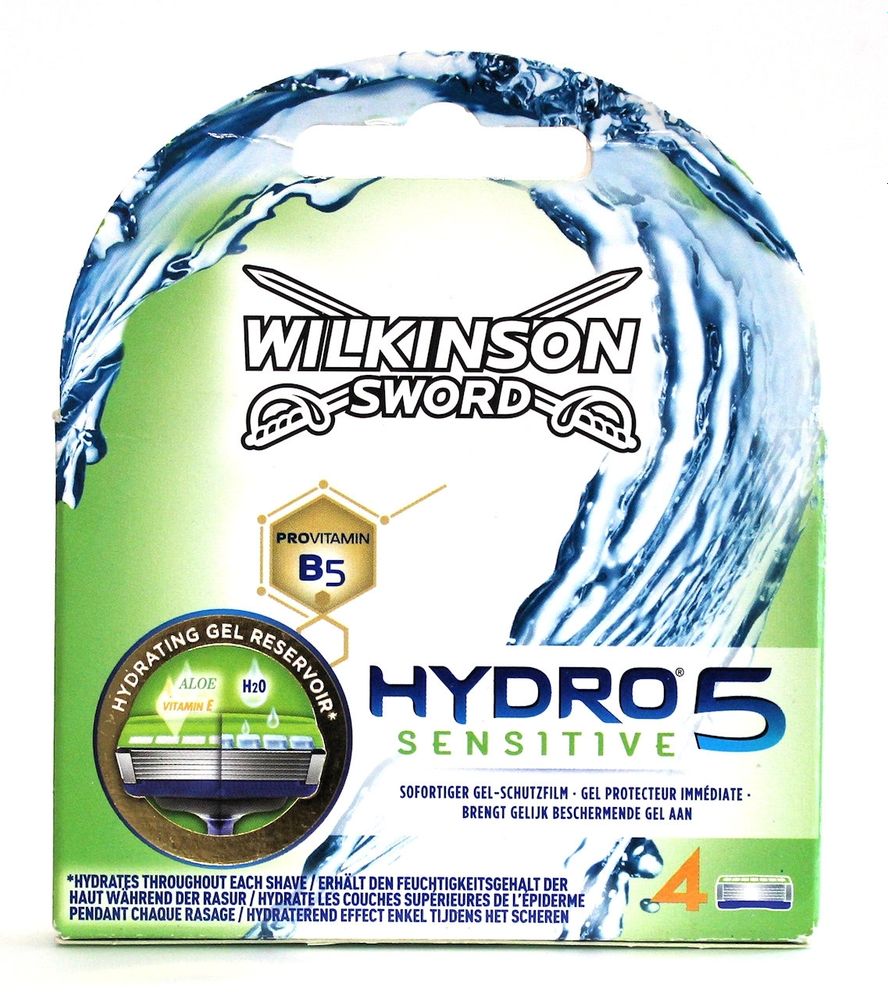 Wilkinson Sword кассеты Hydro-5 Sensitive 4шт