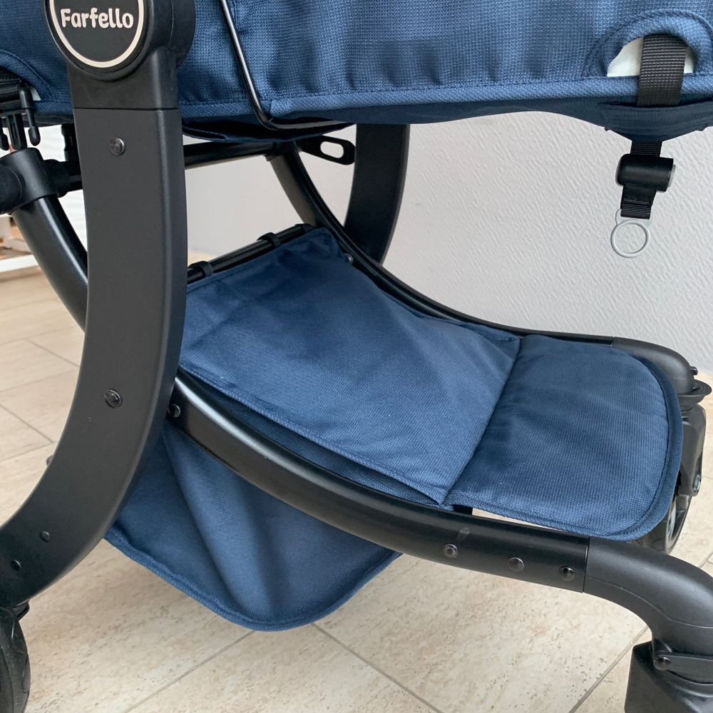 Коляска трансформер Aimile Original New BLACK (Темно-синий NDB-2)