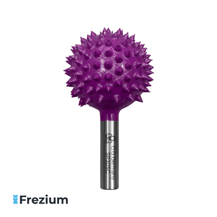 Борфреза твердосплавная по дереву сфера (шар) "O.G.Germany" (30.1x6x28.9x53.6 Супер Грубая Зернистость; SP30SC)