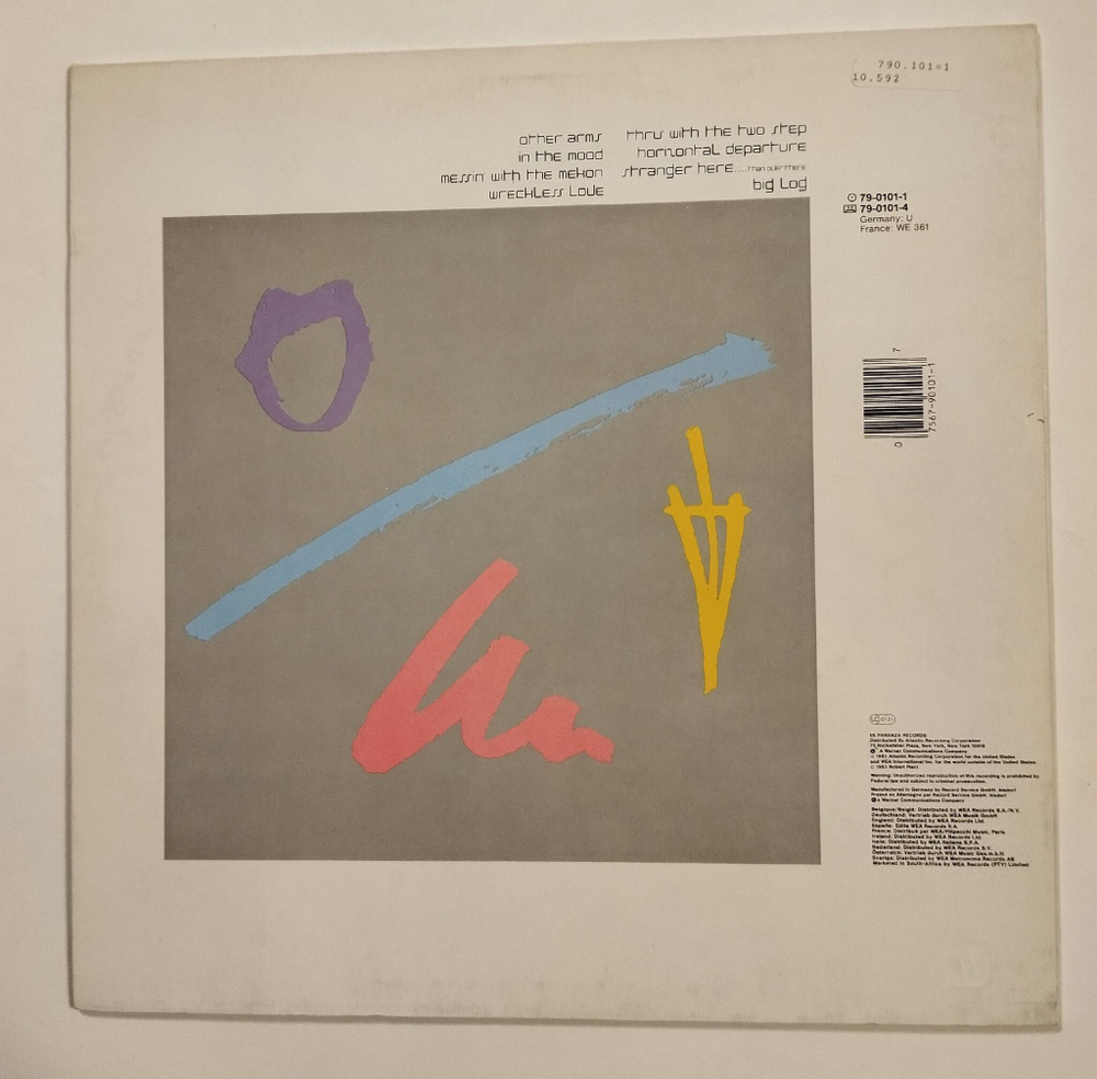 Винтажная виниловая пластинка LP Robert Plant The Principle Of Moments (Germany 1983)