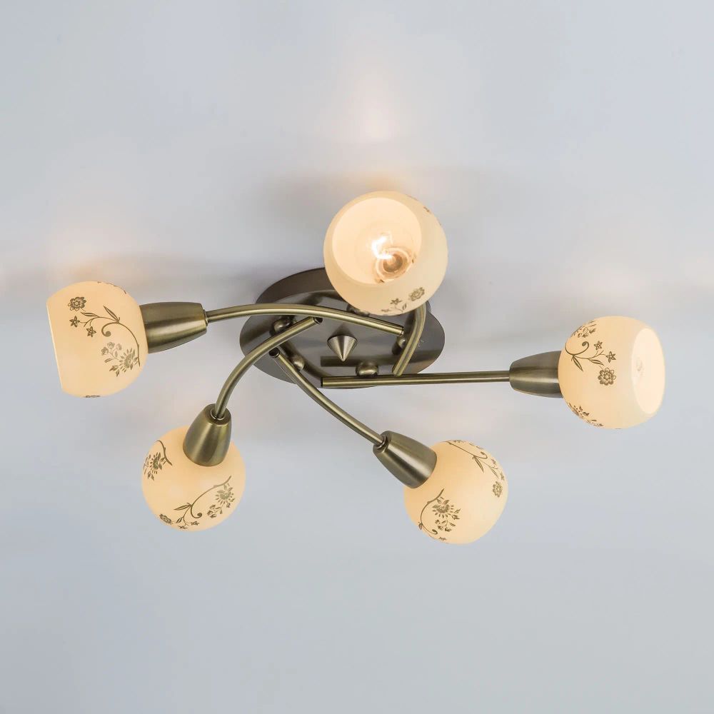 Citilux Соната CL520153 Люстра потолочная Бронза