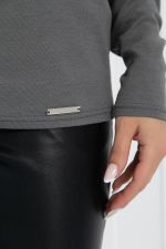 Блуза Грей (графит) Б13031-44М LT Collection