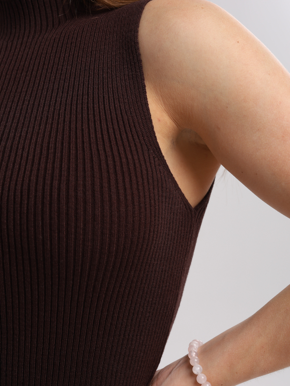 Топ вязаный под пиджак